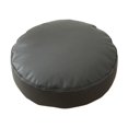thumbnail image 3 of Cojín de piso redondo cojín de tatami cómodo 15.75 pulgadas almohada de almohada de almohada de piso para la ventana de la ventana sala de estar sala Gris profundo, 3 of 8