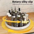 thumbnail image 4 of 360° Rotating Condiment Storage Rack Multi-Functional Kitchen Tray Organizer, 4 of 5