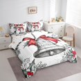 thumbnail image 3 of Castle Fairy Teens Children Christmas Bell 7-Piece Bedding Comforter Set,Happy New Year King Bedding Sets,Xmas Festival Theme Ultra Soft Bed Sheets,Lightweight Room Decor, 3 of 8