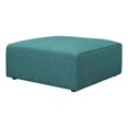 thumbnail image 1 of Modway Mingle Ottoman en Tissu de Polyester de Style Moderne, Fini Bleu Sarcelle, 1 of 4