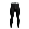 thumbnail image 1 of Gibobby leggings yoga Pantalones de otoño e invierno para hombre, cálidos, finos, largos, juveniles, ajustados, de cintura media , pantalones de algodón（Negro， XXXL), 1 of 5