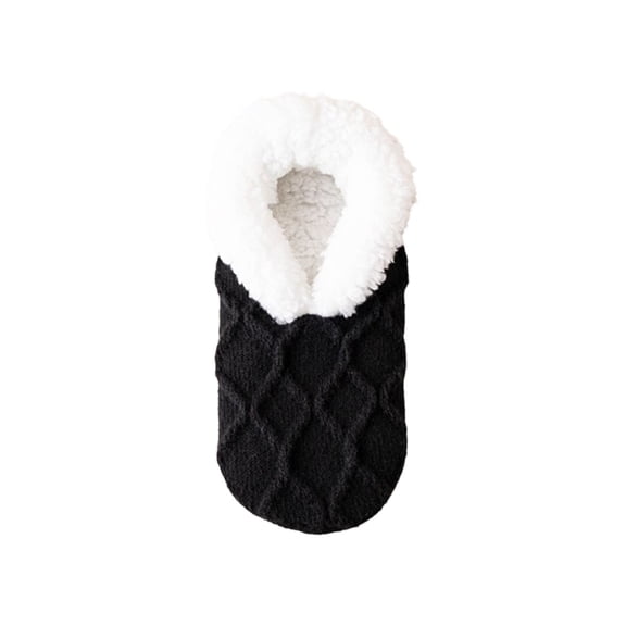 Slippers Socks for Women, Winter Warm Floor Socks, Fuzzy Socks, Cozy Slipper Socks, Ultra Comfortable House Slippers for Women, One Size QURATI