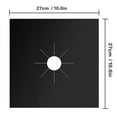 thumbnail image 3 of Protector de fibra de vidrio reutilizable para estufa de gas (4 piezas), 3 of 5