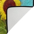thumbnail image 4 of Dreamtimes Sunflowers Art Painting Lightweight Carpet Mats, 6'8" x 4'10" Area Soft Rugs Floor Mat Rug Home Decoration for Kids Room Living Room, 80"x 58", 4 of 6