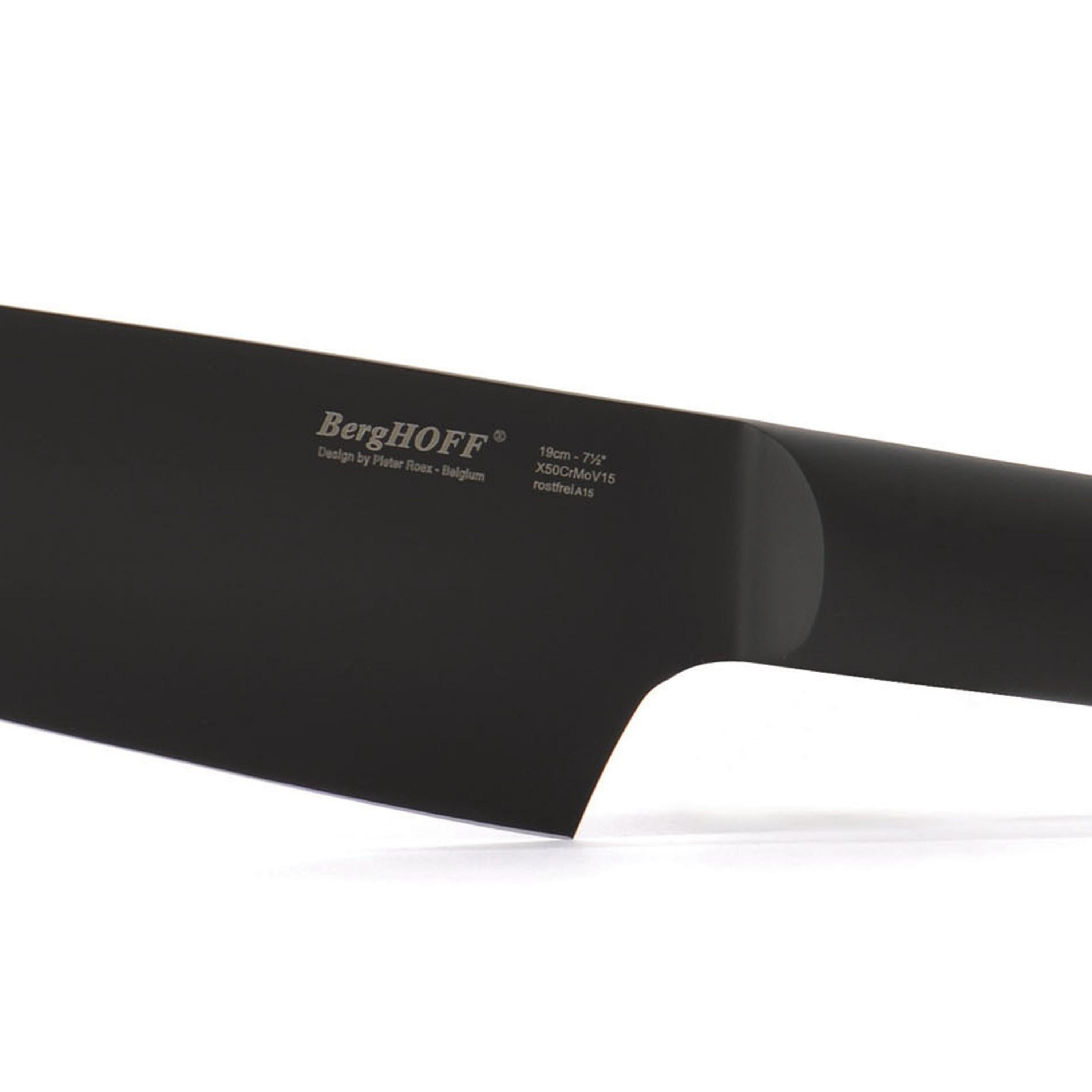 BergHOFF Ron 2pc Chef and Boning Knife Set, Black
