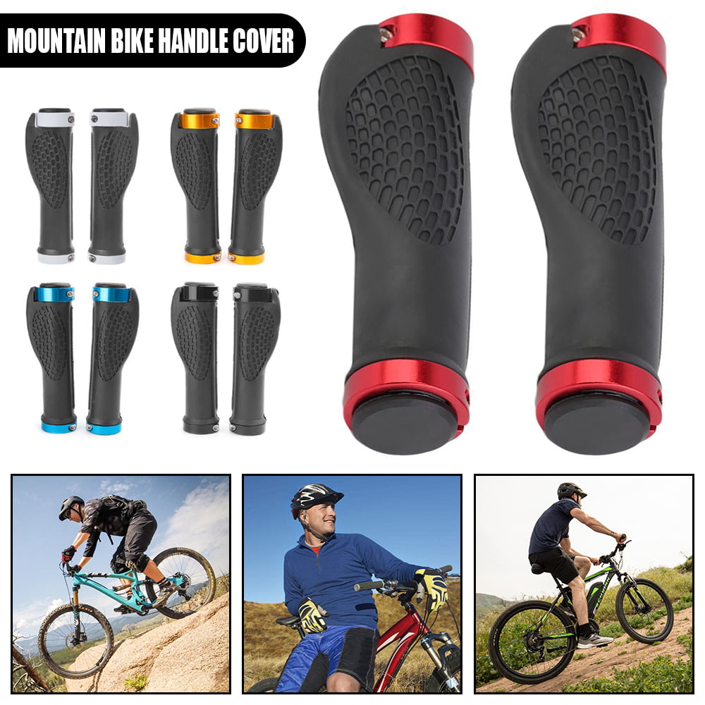 Ergonomic Rubber MTB Mountain Bike Bicycle Handlebar Grips Cycling Sporting Good