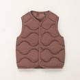 thumbnail image 4 of XQYLOS Toddler Puffer Vest for Baby Boys Girls, Lightweight Sleeveless Quilted Jacket, Warm Winter Fall Waistcoat Outerwear, Cozy Casual Kids Clothing 1-5 Years, 4 of 4