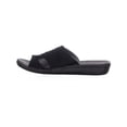 thumbnail image 3 of Womens BareTraps Jodey Slip On Flat Slide Sandals, Black, 3 of 5