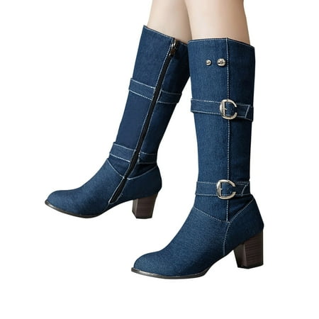

Quealent Adult Women Shoes Boots with Fringe for Women Wide Calf High End Suede Leather Boots Autumn and Winter Wide Calf High Boots for Women Bu2 8.50