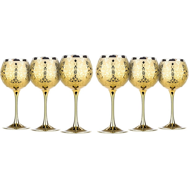 Crystal Glass Wine Steam Glasses Gold Goblets Liberty 6 Pc Hand Blow Walmart Com Walmart Com Crystal Glass Wine Steam Glasses Gold Goblets Liberty 6 Pc Hand Blow Walmart Com Walmart Com