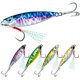thumbnail image 1 of TRUSCEND Señuelos de pesca de agua salada, 0.35 oz-6.29 oz con anzuelos planos BKK, paso lento/cuchillo/plantilla vertical, señuelo de cuchara de agua salada para atún salmón mero, señuelo de pesca de, 1 of 4