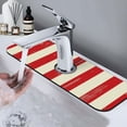 thumbnail image 7 of Fuzoiu America Flags2 Print Kitchen Faucet Suction Pad, Sink Splash Guard Faucet Mat, Faucet Handle Drip Catcher Tray Drying Mat For Bathroom Kitchen Bathroom Countertop, 7 of 7
