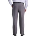 thumbnail image 3 of HAGGAR Mens Gray Expandable Waist, Classic Fit Pants 48X29, 3 of 5