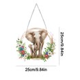 thumbnail image 4 of Kit Guirnaldas Guirnalda Diamantes Bricolaje 5d Diy Diamante Corona Animal Doble Cara Elefante para La Ventana Del Jardín, 4 of 9