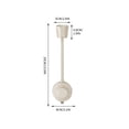 thumbnail image 2 of AuroraX Hair Dryer Stands for Bathroom Bathroom Organizers,Hanging Wall Mounted Suction Cup Hands Free Large and Tall Shower Caddies Plastic, 2 of 5