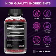 Effective Nutra Milk Thistle Gummies 1000mg, Sugar Free (90 Count)