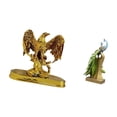 thumbnail image 4 of Escultura,Estatua de resina,figura decorativa para el hogar.,Esculturas de animales coleccionables,Figura de escritorio,Estante de estatua de pavo real para escritorio,decoración del hogar, 4 of 7