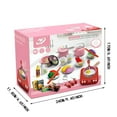 thumbnail image 3 of Children's Simulation Kitchen Toy Set Kitchen Set Pretend Play Kitchen Toy Stove Pot Spoon Vegetable And Fruit Storage Children's Chef Role Play Cooking Set, 3 of 9