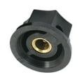 thumbnail image 2 of Unique Bargains 6mm Shaft Hole White Mark Rotary Potentiometer Control Knob B-2 2 Pcs, 2 of 4