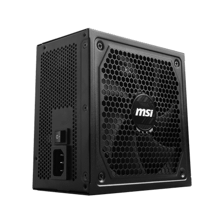 MSI - MAG A1000GL PCIE5 - Full Modular - 80 Plus Gold 1000W  - ATX 3.1 Gaming Power Supply - Black