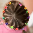 thumbnail image 6 of QIQUWOHUL A 100pc Candy Color Pack Accessories Hair Girls Totoal In Hair Scrunchies Girls’ Jewelry Sets, 6 of 9
