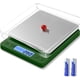 thumbnail image 1 of Báscula digital de cocina de alimentos mejorada, 105.82 oz/0.00 oz de alta precisión que mide en gramos y onzas para cocinar, hornear, joyas, función de tara, 2 bandejas, pantalla LCD, 1 of 8
