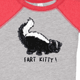 thumbnail image 4 of Inktastic Animals Cute Skunk Fart Kitty Boys or Girls Baby Bodysuit, 4 of 5