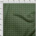 thumbnail image 2 of oneOone Cotton Cambric Fabric Dot & Leaves Block Decor Fabric Printed BTY 56 Inch Wide, 2 of 4