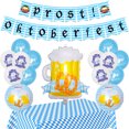 thumbnail image 3 of Oktoberfest Globos Decoración Set Oktoberfest Fiesta Baviera Decoración Banner Globos Decoraciones Colgantes para el Festival de la Cerveza Bávara, 3 of 7