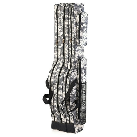 Storage bag Portable Rod Reel Carry 3 Layers Portable Pole Tools Reel Carry 3 Layer Eryue Reel 3 Rod Pole Carry Rood 3 Layer Rod Mewmewcat Carry Waterproof Rod Portable Pole