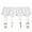 White, variant on Inevnen Women Garter Belt High Waist Suspender Belt, Night Club Elastic 6 Straps Clip Garters