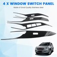 thumbnail image 4 of For H6 3rd Gen 2021-2023 Car Window Lift Switch Button Panel Cover Trim Interior Accessories, 4 of 5