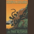 thumbnail image 3 of CafePress - A New Dawn Tree Octopus T Shirt - Men's Classic Graphic Cotton T-Shirt, 3 of 4