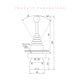 thumbnail image 5 of Worallymy Dual Directions Spring Return Switch Monolever Auto Reset Joystick 2 Switch Positions AC 600V Worallymy JD735801792, 5 of 6