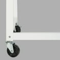 thumbnail image 6 of SAFAVIEH Bentley Modern Glam Writing Desk with Casters, White, 6 of 7
