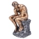 thumbnail image 2 of Decoración de escritorio, estatua de pensador, figura coleccionable de estilo europeo, artesanía, ingeniería de precisión, 2 of 8