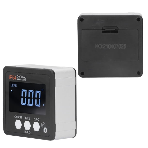 Medidor De ángulo De Nivel, Magnético Electrónico IP54 Impermeable 4x90 Inclinómetro Herramienta De Medición De ángulo De Alta Precisión Para La Industria De La