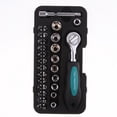 thumbnail image 3 of Ratchet Wrench Set - UNBRANDED - 38 Piece - Carbon & Alloy Steel - Screwdriver Bits, 3 of 4