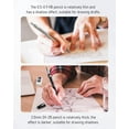 thumbnail image 4 of 6PCS Art Mechanical Pencil Set, 3PCS Metal Drafting 0.5 mm & 0.7 0.9 2mm Graphite Lead Holder (2B HB 2H) For Writing, Sketching Drawing With Refills Case, 4 of 5