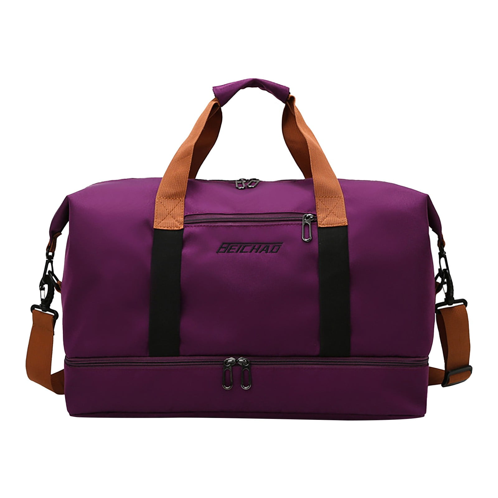 Yinguo Large Capacity Color Nylon Duffel Bag Waterproof Sports Dry Wet