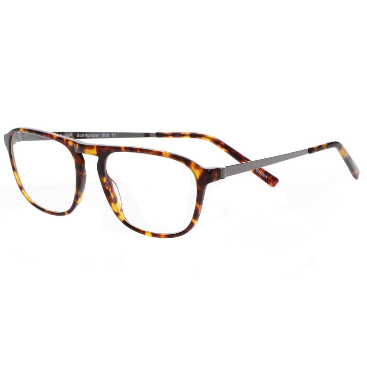 Eyebobs 609-19 Unisex Schmoozer Square Reading Glasses, +1.50 - Walmart.com
