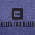thumbnail image 3 of CafePress - Delta Tau Delta Black Stacked Signature T Shirt - Womens Tri-blend T-Shirt, 3 of 4