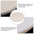 thumbnail image 4 of 3Pack Wool Felt Polishing Pads, 7 inch Buffing Wheel Polish Pad Flocking Hook & Loop Back, 4 of 6