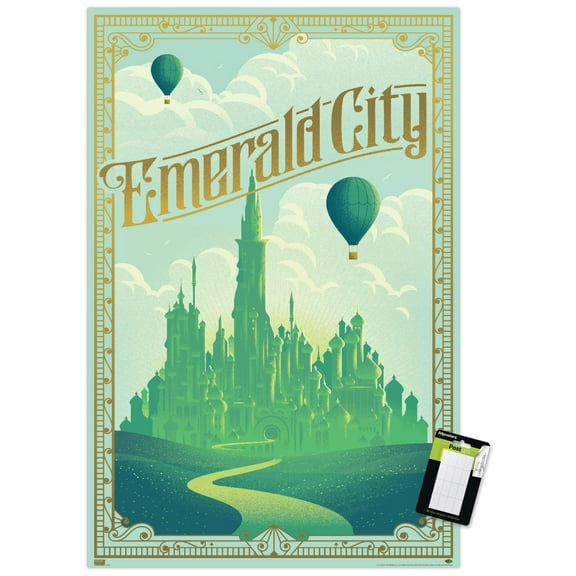 Wicked - Emerald City Wall Poster, 14.725" x 22.375"