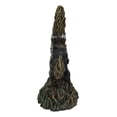 thumbnail image 2 of Black Cat Sitting On Crescent Greenman Tree Moon Figurine With LED Night Light, 2 of 9