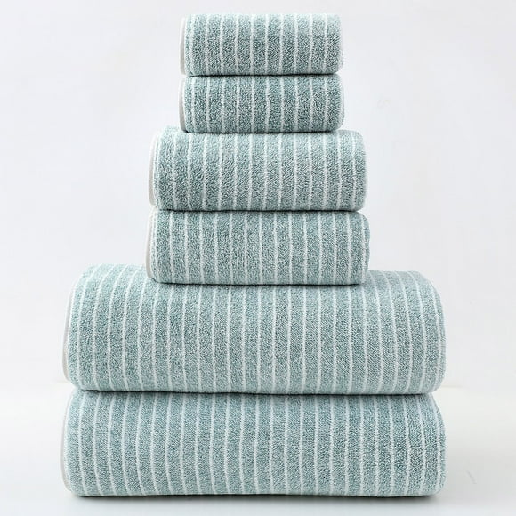 6 Piece Towel Bath Towel Towel Set Bath Outdoor Travel Towel Suitable For Family Use