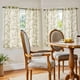 thumbnail image 2 of Cortinas de cocina Jinchan con estampado floral de lino, 45 cm, diseño navideño, 2 of 9