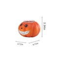 thumbnail image 5 of hirigin Halloween Pumpkin Candlestick Ghost/Cat/Vampire/Zombie Face Candle Light Desktop Atmosphere Ornament Decorative Resin Crafts, 5 of 8