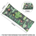 thumbnail image 4 of Retro Botanical Cactus Seatbelt Pillow Soft Cushion for Mastectomy Breast Surgery & Chest Recovery, 4 of 7