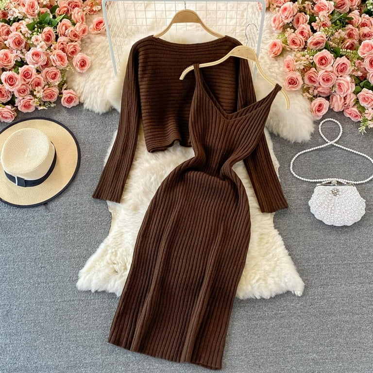 open knit ruffle hem cami mini dress Avalon Knit Mini Dress – SIMKHAI